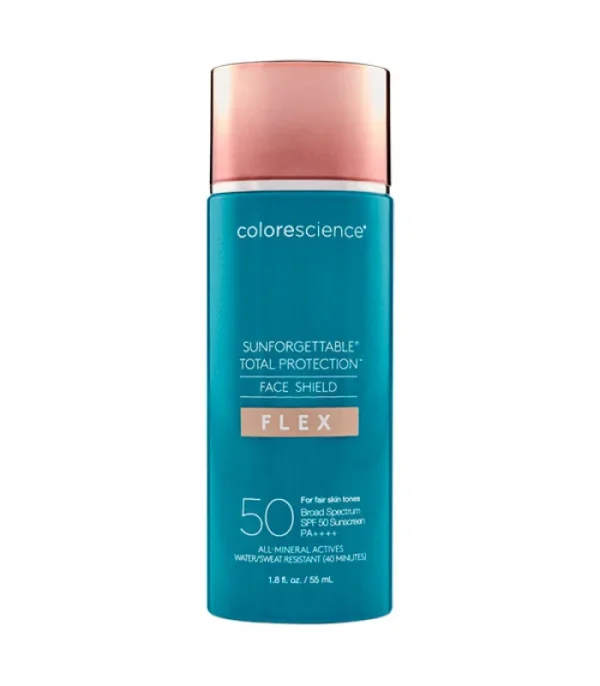 Сонцезахисний крем для обличчя з адаптивними пігментами SPF 50 Colorescience – Sunforgattable Total Protection Face Shield Flex SPF 50 – 55 мл