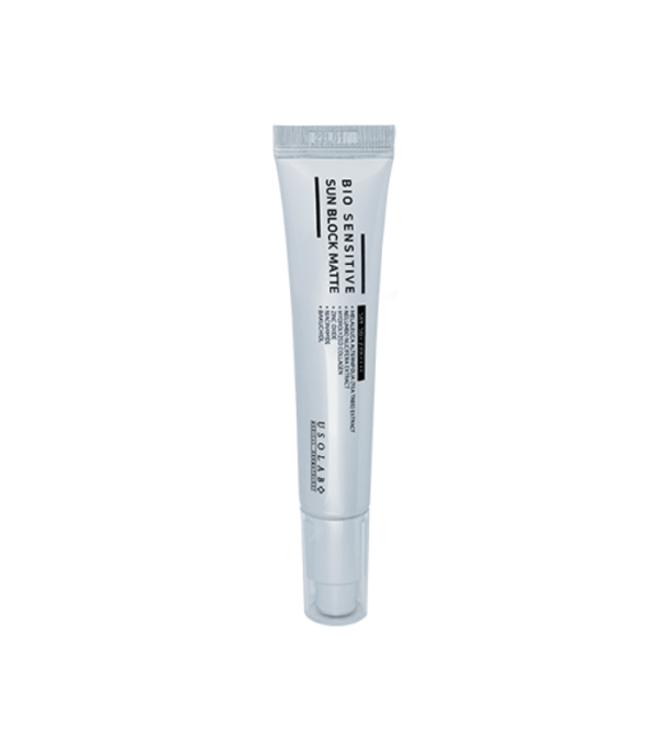 Омолоджуючий, заспокійливий та матуючий сонцезахисний крем Usolab Bio Sensitive Sun Block Matte 50 мл