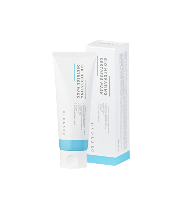 Відновлююча, зволожуюча та протинабрякова Usolab Bio Hydrating Destress Mask 100 мл