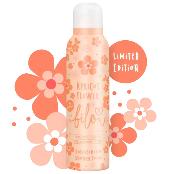 Пiнка для душу Bilou Apricot Flower