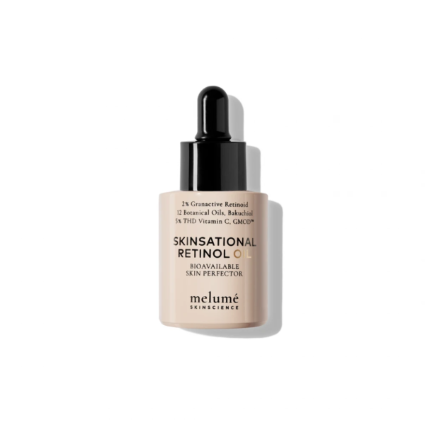 Melume Skinsational Retinol Oil  Олія для обличчя з 2% ретиноїду і 5% вітаміну С 30 мл