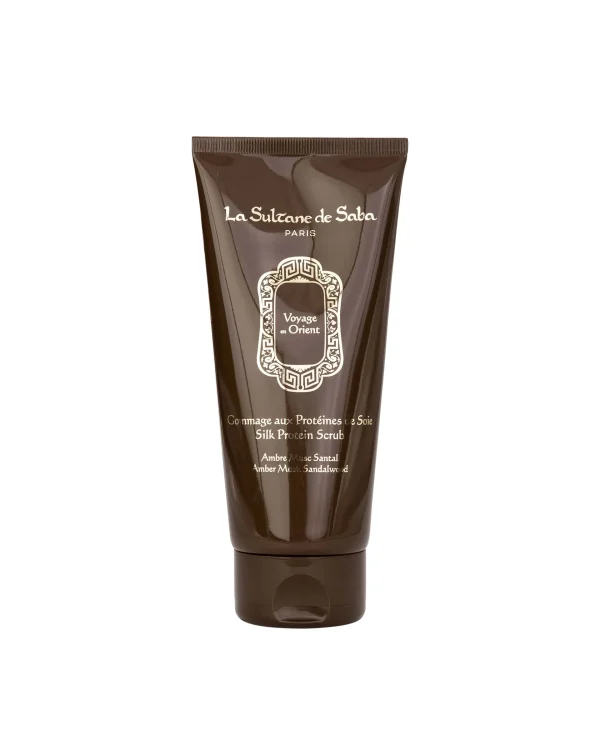 La Sultane De Saba Silk Protein Scrub Amber Musk Sandalwood Скраб для тiла з протеїнами шовку з ароматом амбра,мускус,сандал