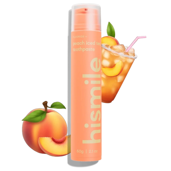Зубна паста зі смаком холодного персикового чаю Hismile Peach Iced Tea Toothpaste 60 г
