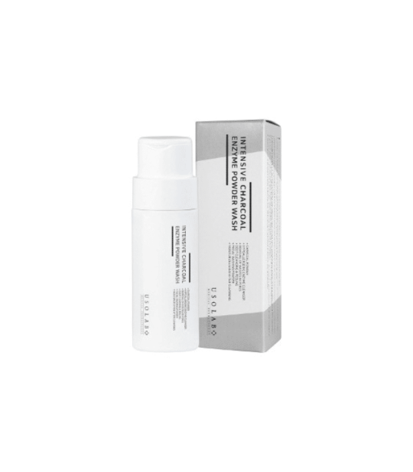 Ензимна пудра для жирної та проблемної шкіри Usolab Intensive Charcoal Enzyme Powder Wash 50 г