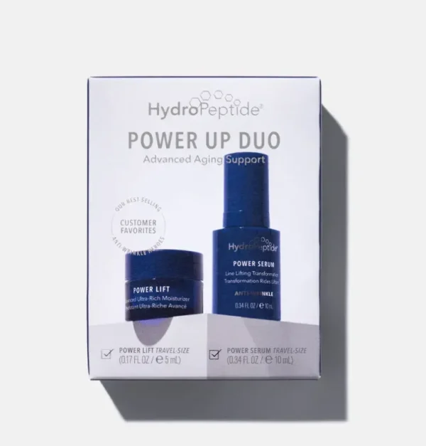 Набір поглибленої підтримки проти старіння HydroPeptide – Power Up Duo Kit