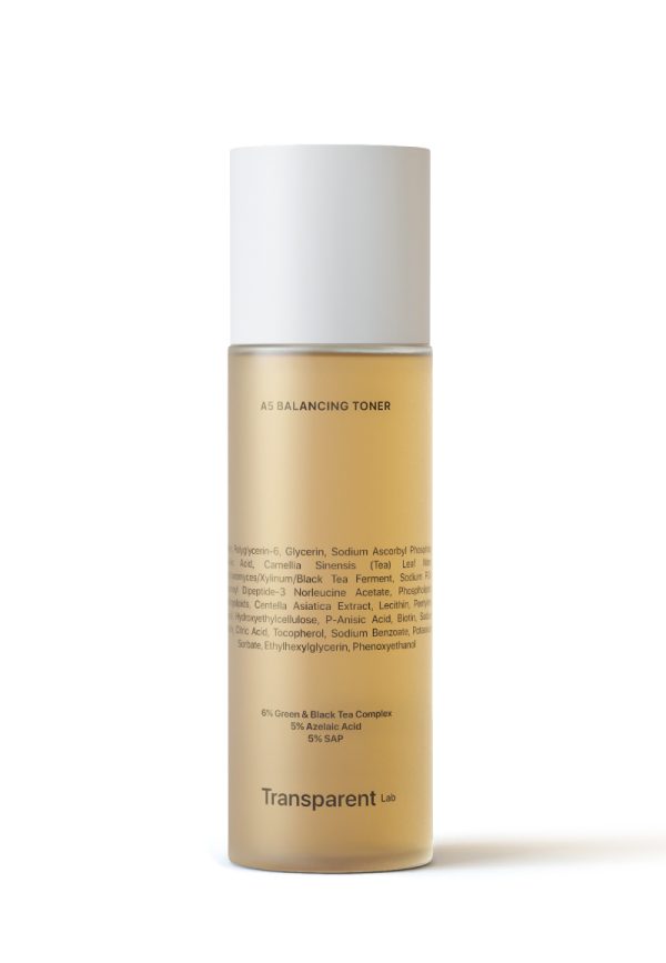 Балансуючий тонер з антиоксидантною та очищувальною дією Transparent Lab A5 Balancing Toner 130 мл