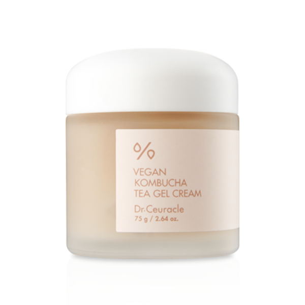 Веганський крем-гель з екстрактом комбучі Dr.Ceuracle Vegan Kombucha Tea Gel Cream