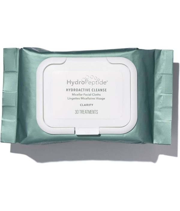 Міцелярні серветки для обличчя HydroPeptide Micellar Facial Cloths 30 шт