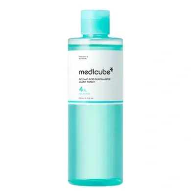 Тонер з азелаїновою кислотою та ніацинамідом Medicube Azelaic Acid Niacinamide Clear Toner 250 мл
