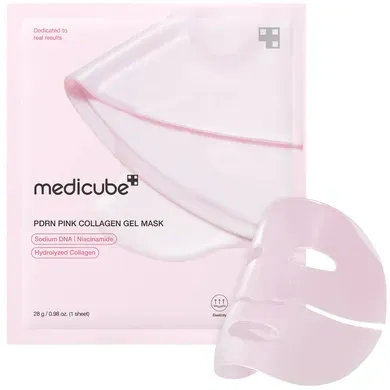 Гідрогелева маска з PDRN та колагеном Medicube PDRN Pink Collagen Gel Mask 28 г