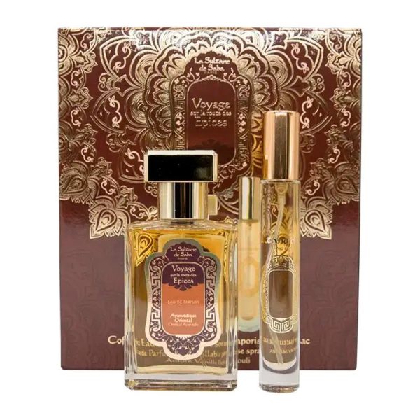 La Sultane De Saba Perfume Gift Set Ayurvedic Perfume + Travel Spray Набір парфумів Аюрведа Парфум 50 мл+Спрей 10 мл