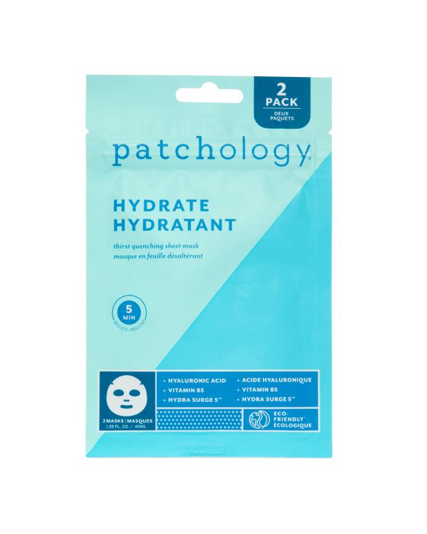 Patchology FlashMasque Hydrate Mask Зволожуюча маска 2 шт