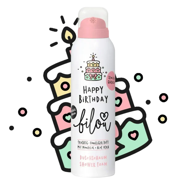 Пiнка для душу Bilou Happy Birthday