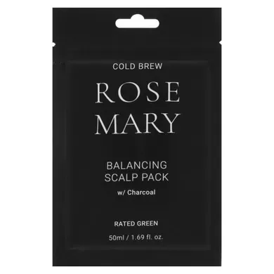 Rated Green Cold Brew Rosemary Balancing Scalp Pack Відновлююча маска з соком розмарину  50 мл