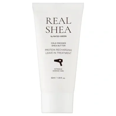 Rated Green Real Shea Gold Pressed Shea Butter Leave-in Treatment Термозахисний відновлюючий крем для волосся з маслом ши