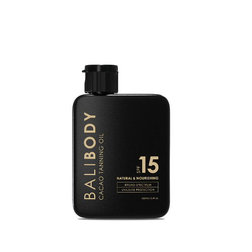 Масло для засмаги з какао SPF15 Bali Body Cacao Tanning Oil 100 мл