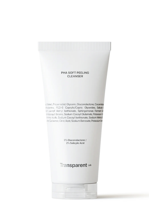 Очищуючий засiб з ефектом пiлiнгу Transparent Lab – PHA Soft Peeling Cleanser 150 мл