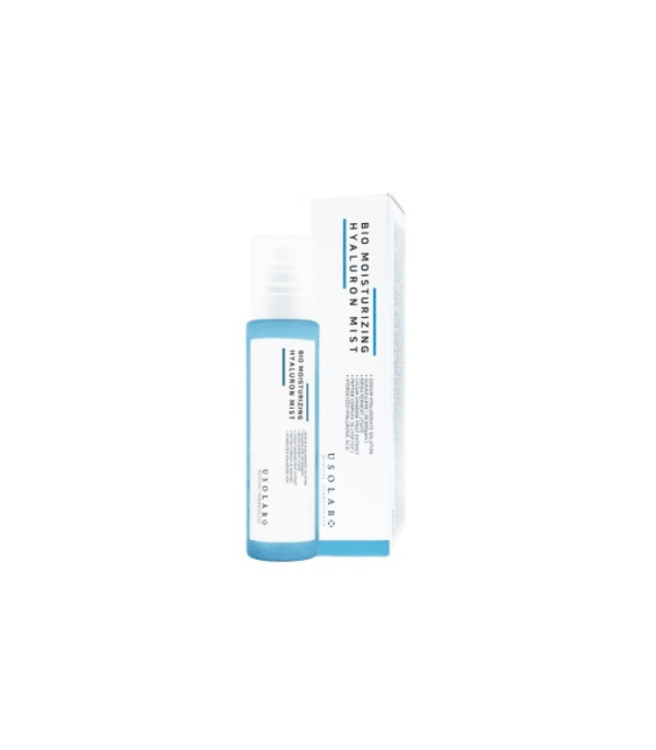 Зволожуючий, заспокійливий та омолоджуючий тонер–спрей Usolab Bio Moisturizing Hyaluron Mist 150 мл