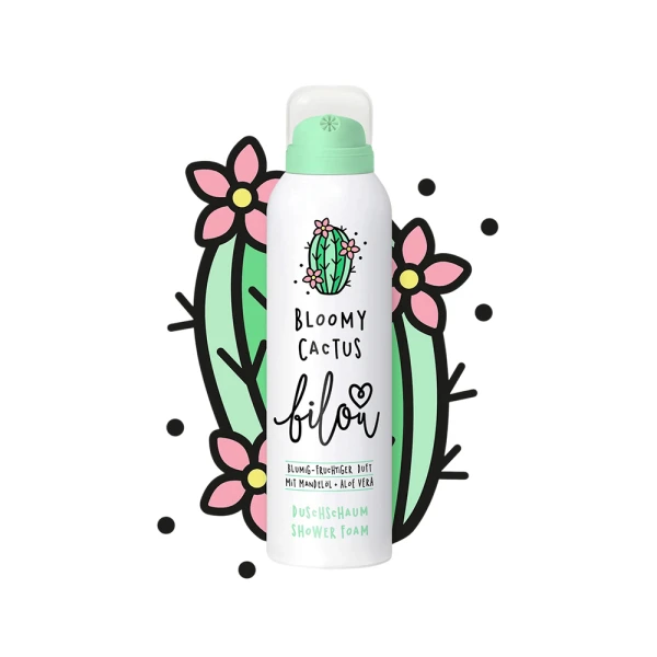 Пiнка для душу Bilou Bloomy Cactus
