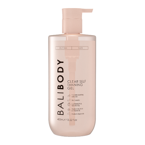 Прозорий гель автозасмага для тіла Bali Body Clear Self Tanning Gel 400 мл