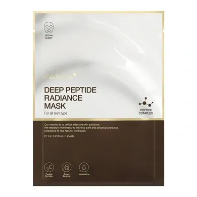 Регенеруюча кремова маска з пептидами Medicube Deep Peptide Radiance Mask 27 мл