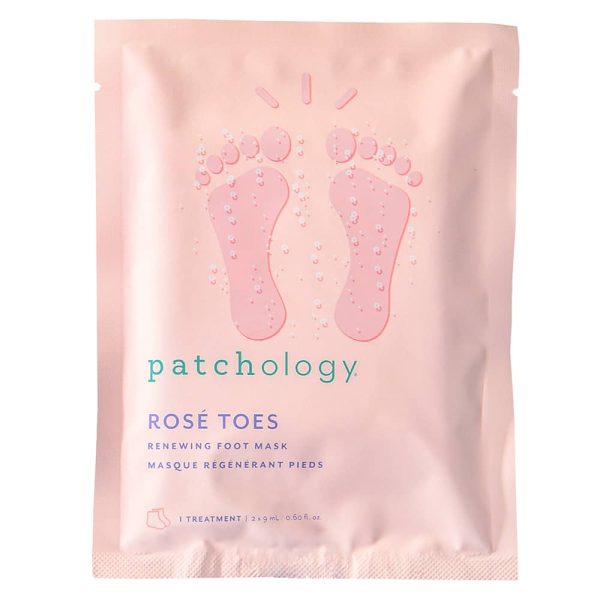 Patchology Chilled Rose Toes Освіжаюча маска для ніг з екстрактом троянди