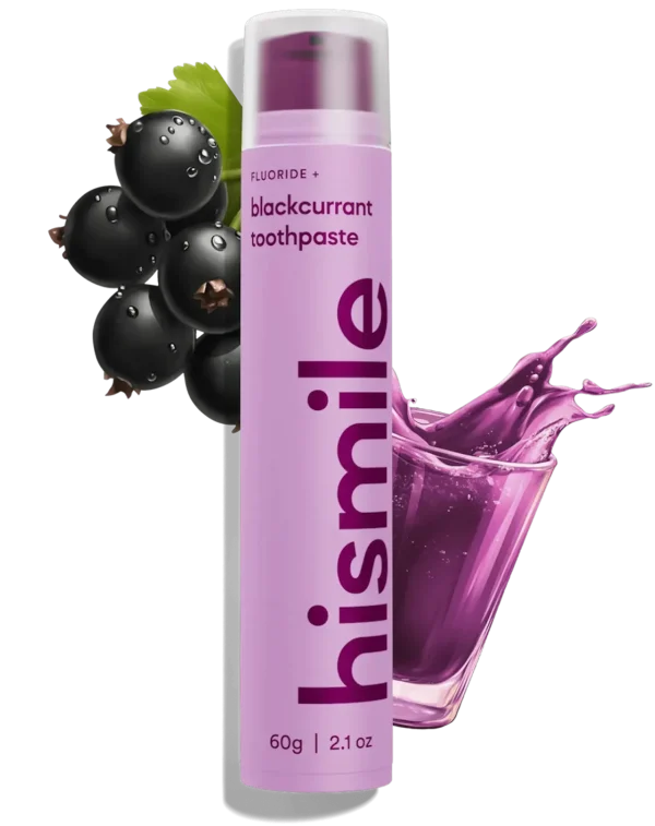 Зубна паста зi смаком чорної смородини Hismile 60 г