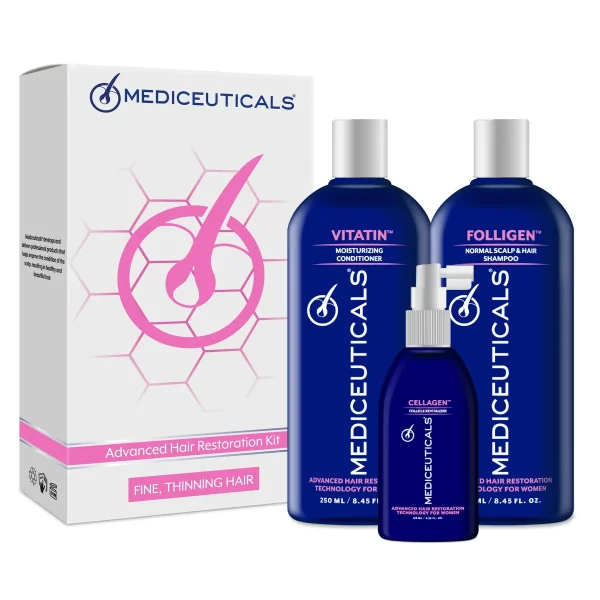 Набір для стимулювання росту волосся Mediceuticals Advanced Hair Restoration Kit