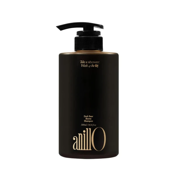 ANILLO Dark Beer Biome Shampoo Зміцнюючий шампунь для волосся 500 мл