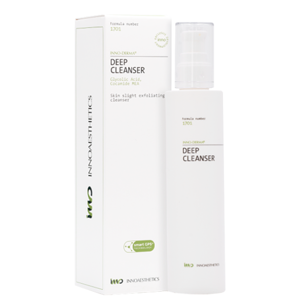 Інтенсивний гель для очищення комбінованої та жирної шкіри Innoaesthetics – Deep Cleanser 200 мл