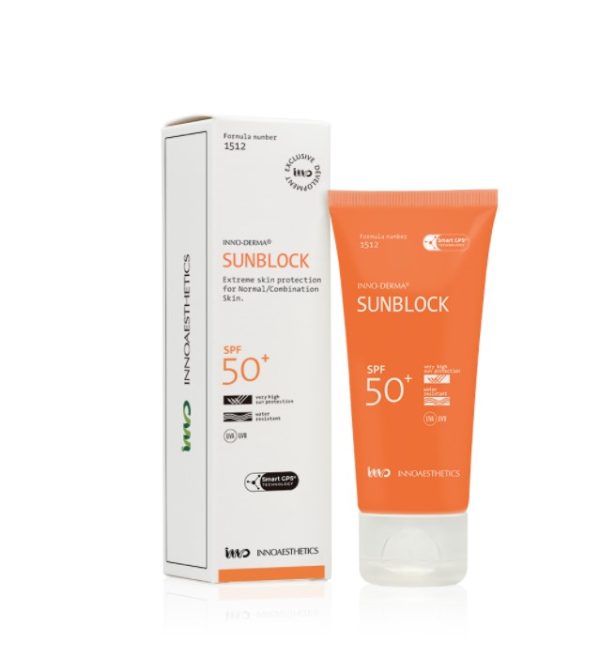Сонцезахисний зволожуючий крем Innoaesthetics – Sun Defense SPF 50+