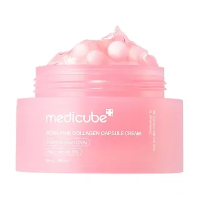 Капсульний крем з колагеном та полінуклеотидами Medicube PDRN Pink Collagen Capsule Cream 55 г