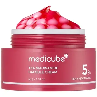 Капсульний крем з транексамовою кислотою та ніацинамідом Medicube TXA Niacinamide Capsule Cream 55 г